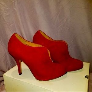Cinnamon Red Faloriba style Heels